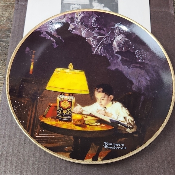 Norman Rockwell Paths of Glory Vintage 1991 The Bradford Exchange - Picture 1 of 11